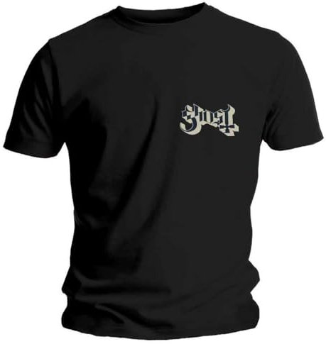 Ghost Pocket Band Logo T Shirt L
