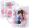 Tassenliebling® Schwester Geschenk Glitzer Tasse personalisiert für kleine oder große Schwester - Tasse Schwester - Schwesterherz - Perlmutt - Sister - Beste Schwester Geschenke