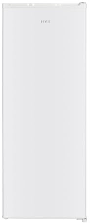 HYE Tall Larder Fridge - 242L Capacity, White, Freestanding, 5 Shelves, Salad Drawer, Adjustable Thermostat & LED Light - Larder Fridge Suitable for an Outbuilding or Kitchen - RF01SDF242W01 [2025]