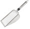Pala de acero inoxidable para tamizar el suelo con mango ergonómico para uso a largo plazo en jardines (3,8 mm)