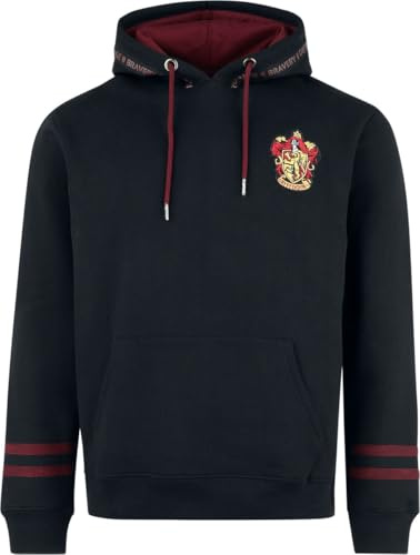 Harry Potter Gryffindor- Hauswappen Männer Kapuzenpullover schwarz S