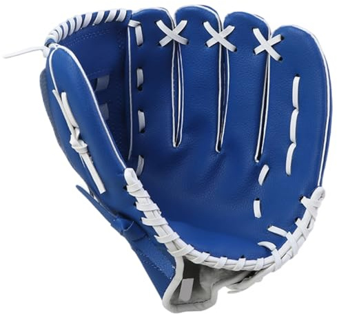 Junior basebollhandske, 10,5 tum/10,5 tum, högerhänt kast, motstånd konstläder, för 7-9 åldersinfielders