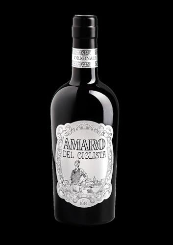 Amaro del Ciclista, Liquore ottenuto dalla distillazione più di 15 erbe dal gusto unico ed inimitabile. 70 cl, 26% VOL.