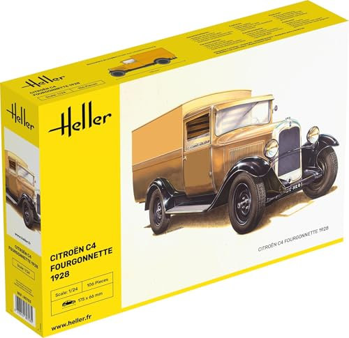 Heller Maquette, 80703, citroen c4 fourgonnette 1928,1/24