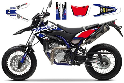 race-styles Aufkleber kompatibel mit Yamaha WR 125 R Full DEKOR Decals Sticker Aufkleber KIT 09-17