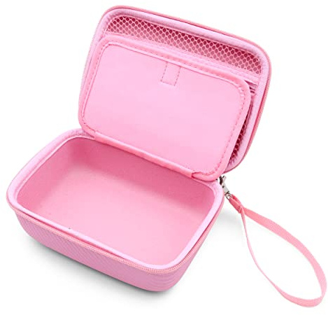 CASEMATIX Rosa Reiseetui kompatibel mit Blinger Deluxe Glam Collection, Nachfüll-Edelsteine, Bedazzler Kit mit Strasssteinen, Haarsteinen oder Nageljuwelen – nur Schutzhülle, Gerät nicht im