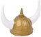 Alsino Wikinger Kostüm Outfit Mittelalter Nordmann Accessoires Helm Horn Bart Hammer Fasching Karneval Vintage-Kostüm (Wikinger Helm)