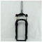 CHP Forcella anteriore bici 20 per 4 pneumatico Air 1-1/8 freno a disco QR 9mm Viaggio 120mm Manuale di blocco Snow Beach XC MTB Bicicletta (Colore: Nero opaco)