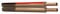 PD Connex Speaker Cable 2-Core Clear HiFi Audio Amplifier Wire 2.5mm^2 with Transparent Sheath & Red Polarity Indicator – 100m Reel for Home & Commercial AV Installation