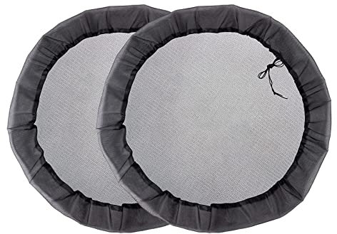 Regentonnen Netz Verstellbares Regentonne Abdeckung, mit Zugband Wetterbeständiger Mückenschutz Regentonne Netz (100CM X2)