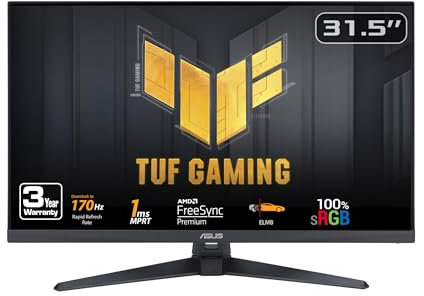 ASUS Monitor 90LM08R0-B01E70 32 Full HD