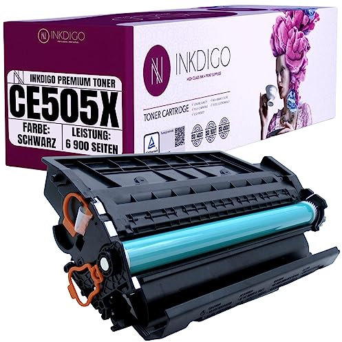 CE505X XL 6900 Seiten - Premium TÜV Toner Schwarz Kompatibel für drucker HP Laserjet P 5023 P2054 P2055DN P2055 P2055D P2055X P2050 P2056 P2057