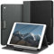 KingBlanc Case for iPad Air (3rd Generation) 10.5 2019 / iPad Pro 10.5 inch 2017 Case with Apple Pencil Holder, Vegan Leather Smart Cover, Auto Sleep/Wake, Multi-Angle Folding Stand, Black/Gray