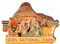 Orlaybar Zion National Park Utah (UT) Amerika, dekorativer Magnet, 3D-Kühlschrank, Stadt, Reise, Souvenir, Touristengeschenke, handgefertigtes Handwerk, Kühlschrankmagnet, Heimdekoration -648