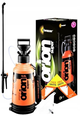 Kwazar Orion Commercial Pumpsprüher mit Gurt, chemikalienbeständig, 9 l