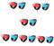 jojofuny 12 Stk Armband switch controller handgelenkschlaufe Handgelenkband für Switch Controller verstellbarer Handgriff Zubehör für Gamecontroller uhrenarmbänder Gummiband für Gamepad