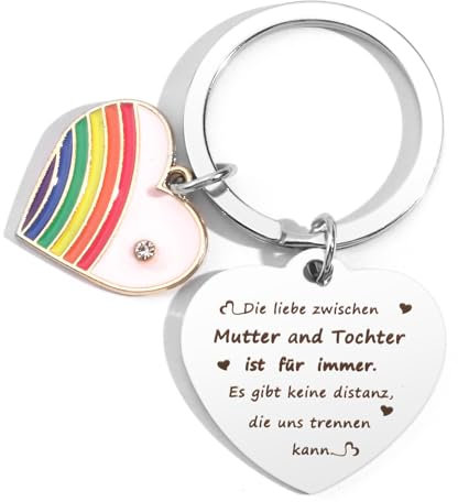 GuardiaTech Mutter Tochter Geschenk Mama Geschenk SchlüsselanhäNger Geschenke Für Mama Weihnachtsgeschenke Für Mama Geschenk Für Mama Tochter Geschenke Von Mama Geburtstagsgeschenk FüR Mama