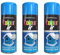 YSAMAX All Purpose Blue Gloss Spray Paint, Quick Drying Formula, Long-Lasting, Weather-Resistant Properties, Aerosol Form, Versatile Uses, 250ML, (3PCS)