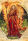 CALVENDO Poster 42,0 x 59,4 cm Hochformat Brigid die Feuergöttin| Bilder, Kunstdruck, Wandbild, Wanddeko, Prints ohne Rahmen