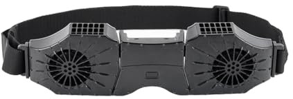 Okeeyseda 2 Air Vents Portable Waist Clip Fan with Adjustable Belt, 8000mAh Cool Fan, Waist Fan for Work Camping Travel Fishing