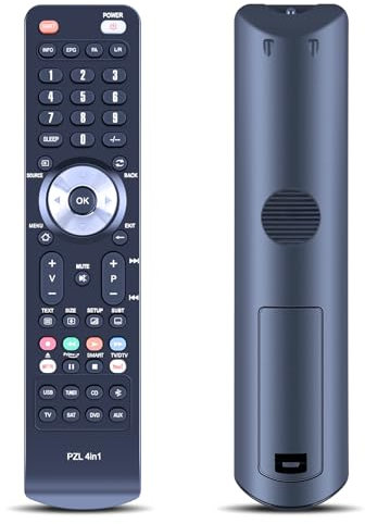 GOUYESHO Neue Ersatzfernbedienung für Sunny CRS-300AT TV, SN32DKT13/0216 SN32DLT13/0216 SN40DIL010/0206 SN43DLK13/0216 SN49DLK27/0216 SN49FAL27/0216