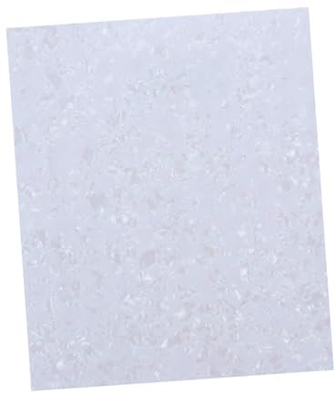 VANZACK Gitarrenschutz Aufkleber Für Akustikgitarre Weiß Perlmutt Selbstklebender Schlagbrett Schutz Kratzfest Zuschneidbar Für Verschiedene Gitarren