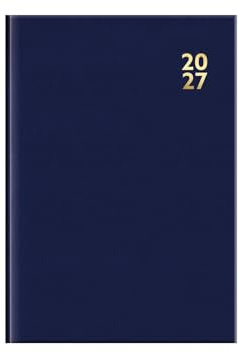 Terminplaner 2026, A6, Wochentag pro Seite, fester Einband, marineblau, Taschen-Terminplaner, kompakter Tagesplaner, Organizer, Zuhause, Büro, Geschäft, Schule, Reisen
