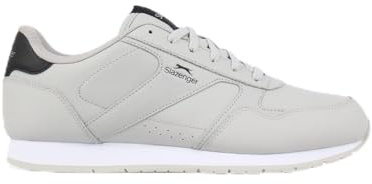 Slazenger Classic Trainers Mens Grey/Black/White 10 UK