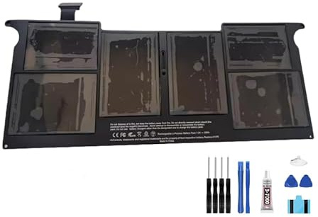Generic Battery A1375 A1406 4790mAh 7.3V compatible For Macbook Air 11'' A1370 2010 2011 A1465 2012 Year 020-7377-A Laptop Battery