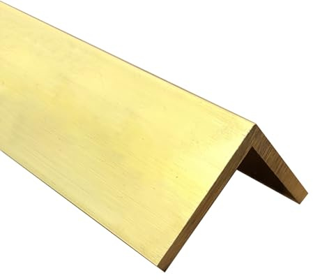 Treppenkantenprofil Wasserdichte Treppenkantenleiste aus Massivem Messing, L-förmiger Treppenkantenschutzstreifen Beton Im Außenbereich, Anpassbare Metall-Treppenkantenleiste(30x30mm(1.2″x1.2″))