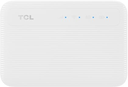 TCL LINKZONE MW45L Blanc - Point d'accès Wi-FI Mobile 4G LTE pour Une connectivité Rapide et Portable