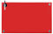Melko Glasmagnettafel, Whiteboard, Glasboard, Magnetwand, Pinnwand, 100 x 60 x 0,4 cm, Rot