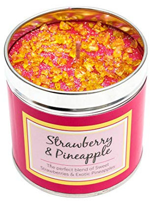 Best Kept Secret Seriously Scented Strawberry and Pineapple Punch Highly Fragranced Tin Candle