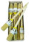 Rotix-93723 Professional Round Brushes Set of 3, 30 mm Diameter, Size 6, Round Paint Brush, Varnishing Brush In Black