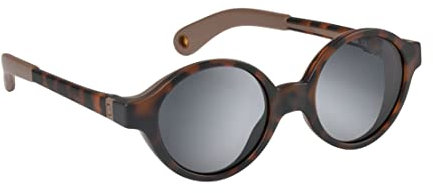 BÉABA, Lunettes de soleil pour bébé 9-24 mois, Protection 100% UV - CAT 3, Protection Latérale, Confort Optimal, Branches ajustables 360°, Ecaille