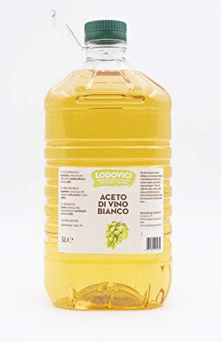 ACETO di VINO BIANCO, 5 LITRI TANICA PET LODOVICI