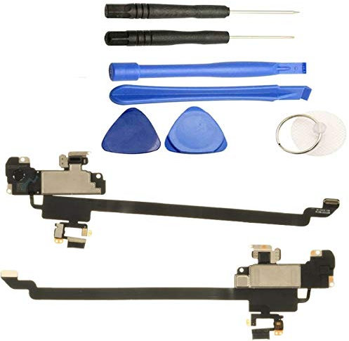 iReplaceParts Ear Speaker Flex Cable For iPhone XR (6.1) Earpiece Ribbon Cable Proximity Sensor Ambient Light Sensor Replacement With Tool Kit 821-01693-A