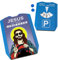Jesus ist Mein Beifahrer Parkscheibe mit 2 Einkaufswagenchips mit lustigem Spruch und Jesus Motiv für Autofahrer mit Schutzengel Parken Christus witzig für alle Christen und