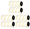 SPARES2GO Roller Set Compatible with Karcher BR 30/1 EWM2 Cordless Scrubber Hard Floor Cleaner (Pack of 6)
