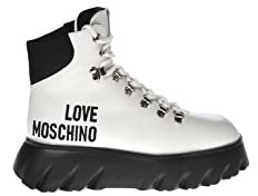 Love Moschino, JA21336G0FIA7, Stivaletto Donna , Bianco, 36 EU