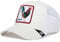 Goorin Bros. Unisex-Erwachsene The Farm Spanish-Language Adjustable Mesh Trucker Hat Baseballkappe, Weiß (EL Gallo), Einheitsgröße