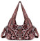 Angelkiss Hobo Geldbörsen und Handtaschen für Frauen Satchel Handtasche Frauen Geldbörsen Große tägliche Schultertaschen, Leopard Pink