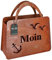 KOTARBAU® Blumentasche Moin Rostlook Pflanztasche Blumentopf Ecorost Handtasche