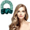 URAQT Heatless Curling Haarband, Weiches Keine Hitze Pferdeschwanz Haarband Lockenwickler, 2022 Neue Scrunchie Rollers Magic Hairdresser Tools für Lange Haare, DIY-Styling (Grün)