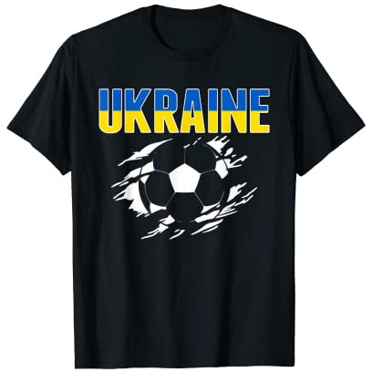 Ukraine Fußball-Liebhaber Trikot Ukraine Ukrainische Fußballmannschaft T-Shirt