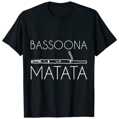 Fagott für Fagott Spieler Fagott Musiker Fagott Fagott T-Shirt