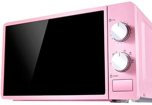 RKYRRKI Horno de microondas de 20 litros, 800 vatios, Horno de microondas Individual con función de descongelación, 6 configuraciones de Potencia, Temporizador de 0-30 Minutos, cocción rápida con un