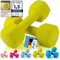 Body & Mind® Hanteln 2er Set Gymnastikhanteln Neopren Dumbbells Kurzhanteln; Effektives Krafttraining mit verschiedenen Gewichten; Fitness Workout für Zuhause
