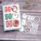 Weihnachts-Stanzformen für Kartenherstellung, Metalldekoration, Stanzschablonen, Winterkarten-Stanzformen, geeignet für Feiern, Hochzeiten, Partys, Scrapbooking, Basteln, DIY (06)