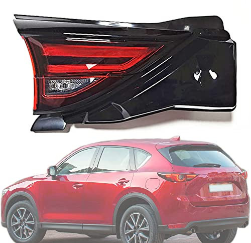 BYBEST Rücklicht Heckleuchte Rückleuchte für Mazda CX5 CX-5 2017-2021, Auto Heckklappe Rückleuchten Linke Rechte Rücklichter,Inside- Left